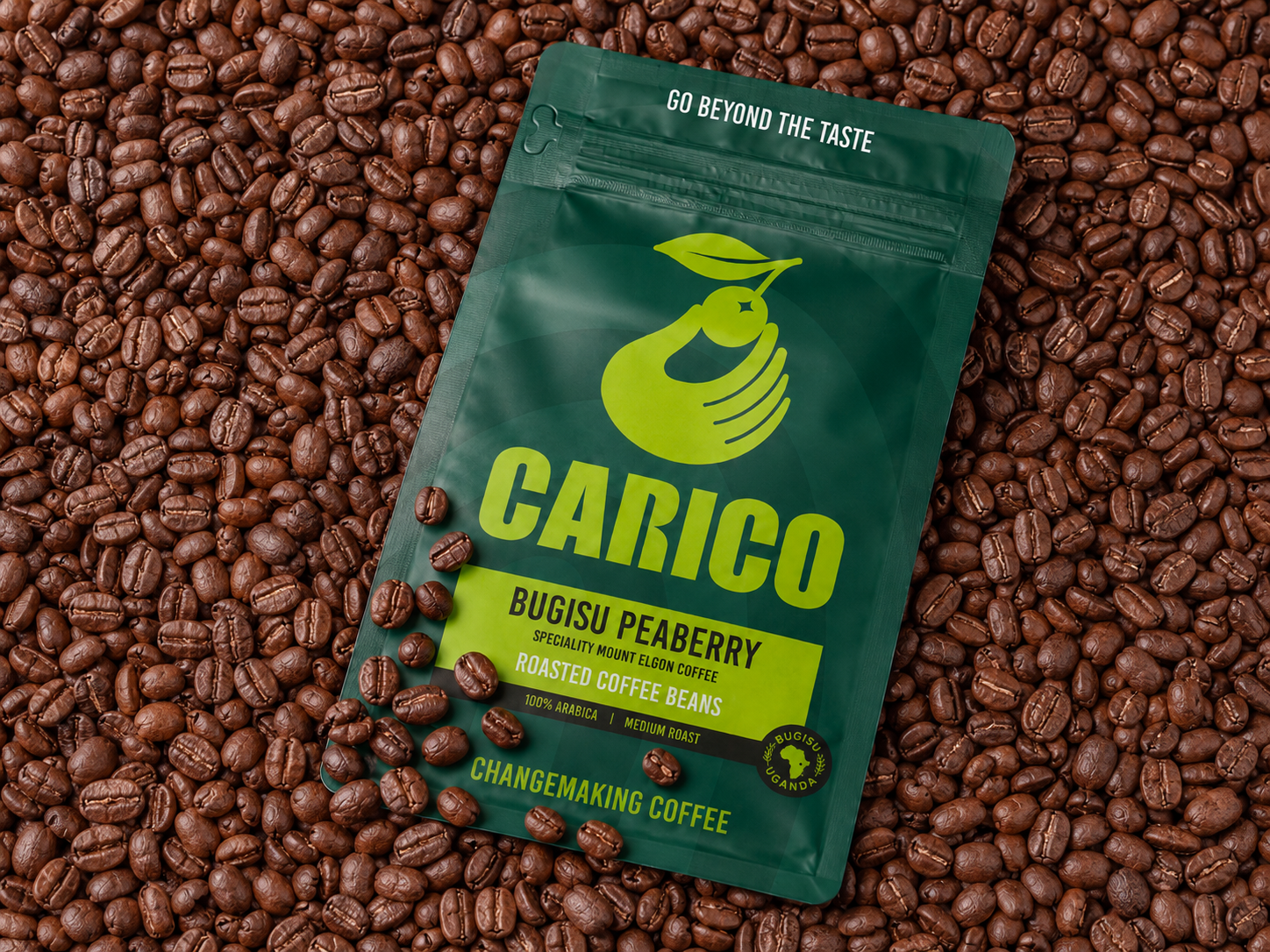 Bugisu Peaberry Kaffeebohnen